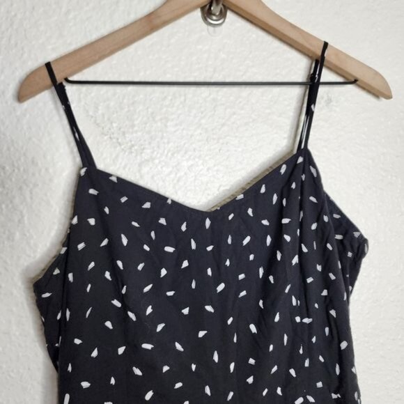 Lulus In Demand Black and White Print Sleeveless Wide-Leg Jumpsuit Size XL - Picture 10 of 12